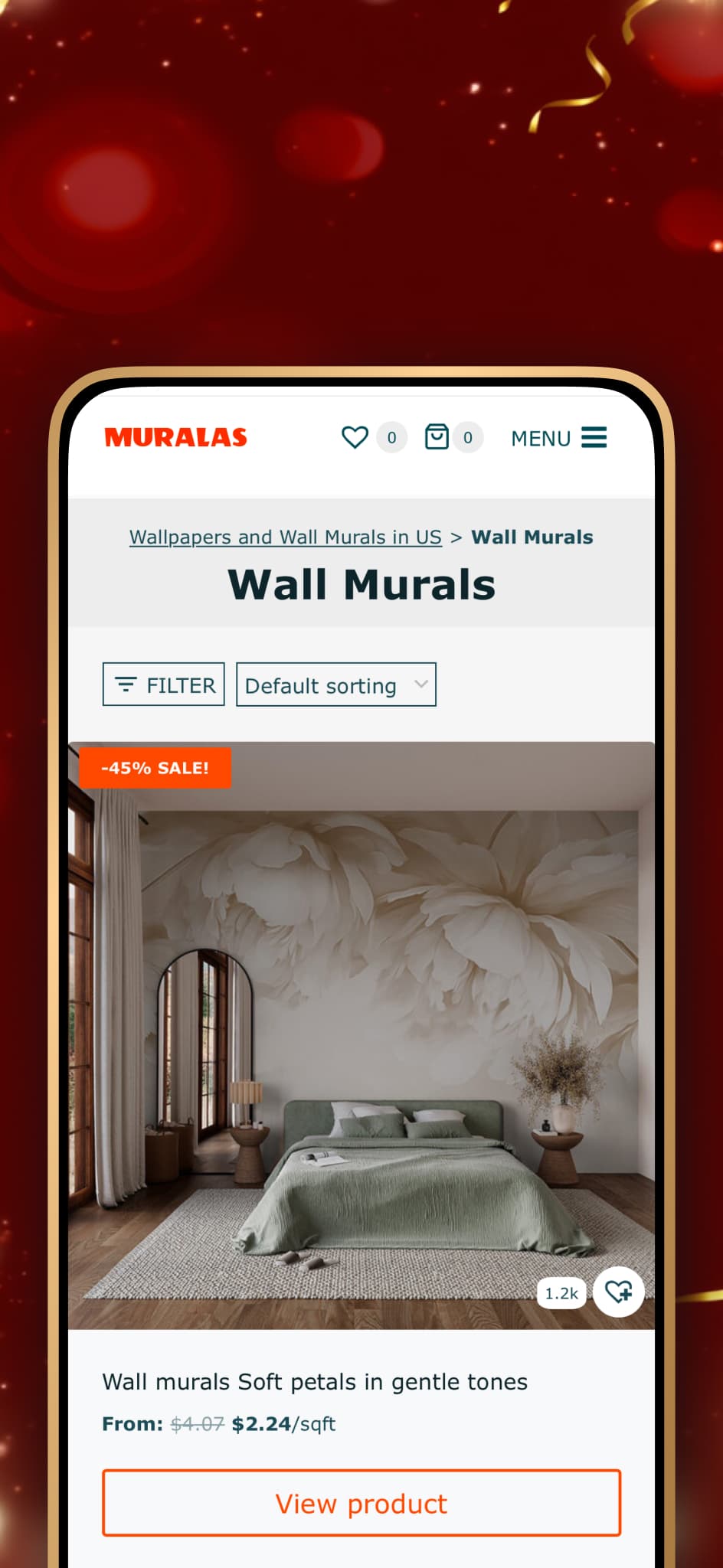 Installiere die Muralas.de-App
