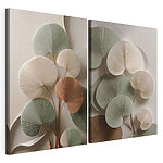 Modularer Leinwanddruck Collage einer Wanddekoration