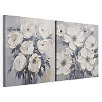 Modularer Leinwanddruck Blumenbild auf Leinwand