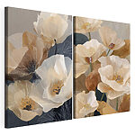 Modularer Leinwanddruck Blumen-Collage