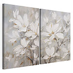 Modularer Leinwanddruck Blumenbild auf Leinwand